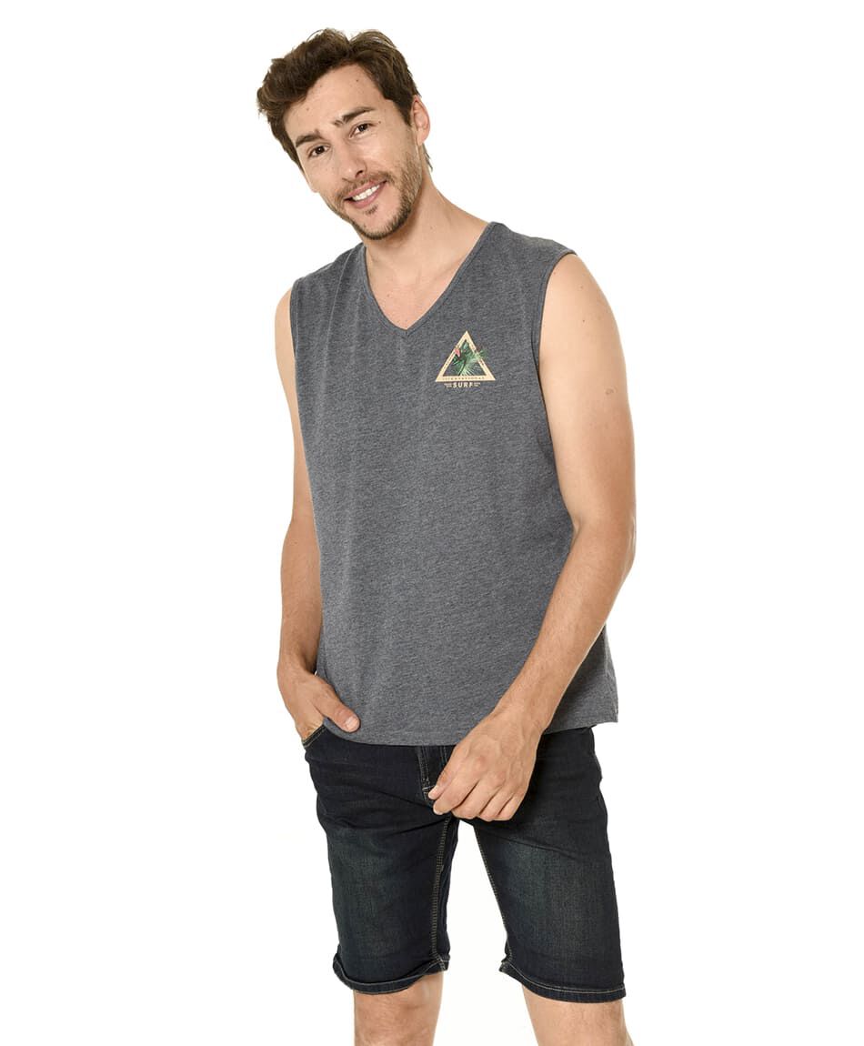 Polera urbana print