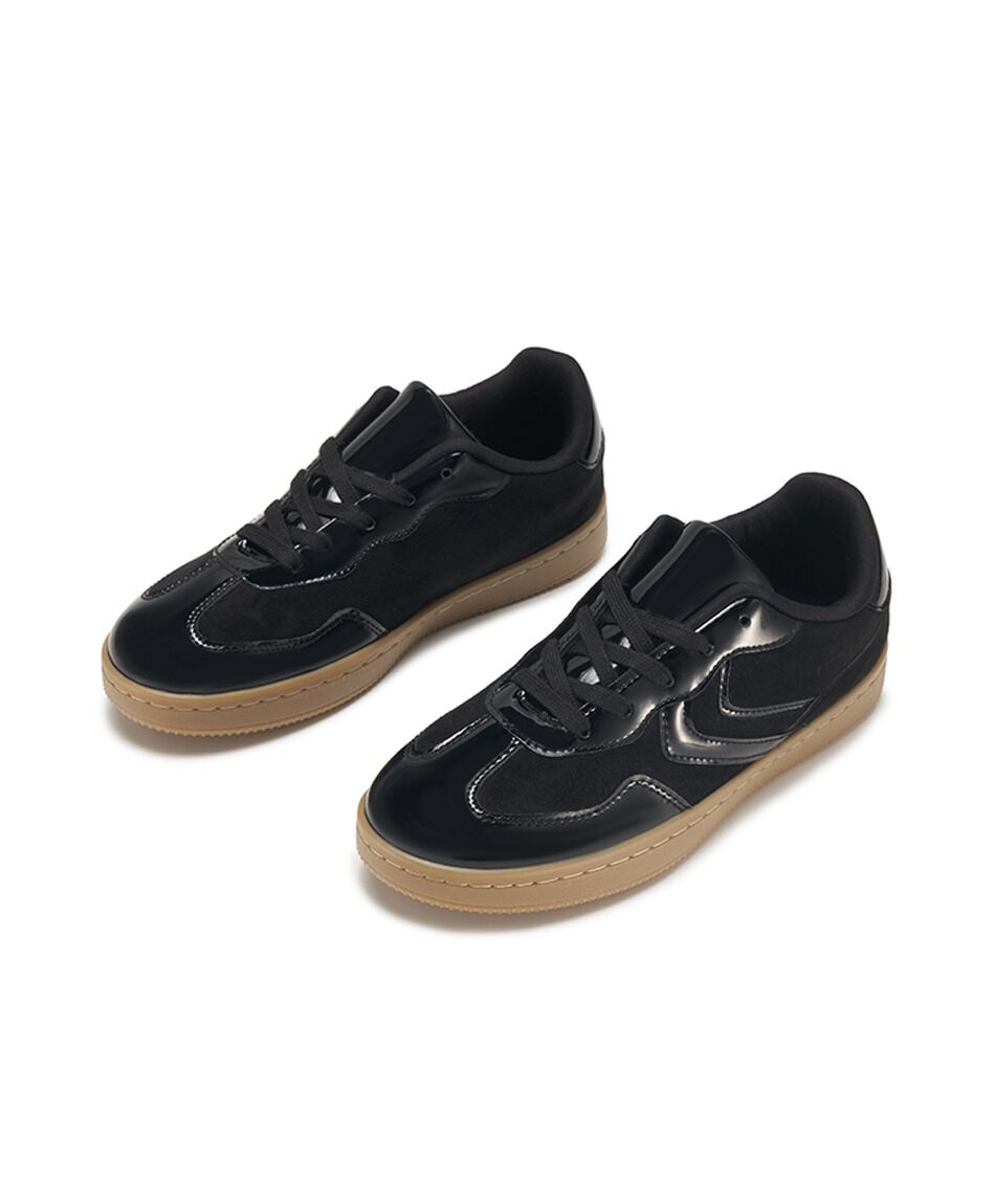 Zapatilla mujer vintage charol
