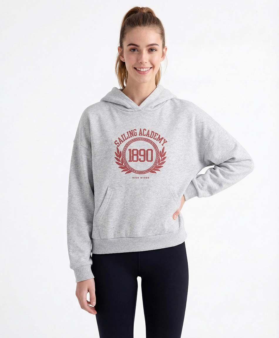 Buzo deportivo mujer 1990 grey
