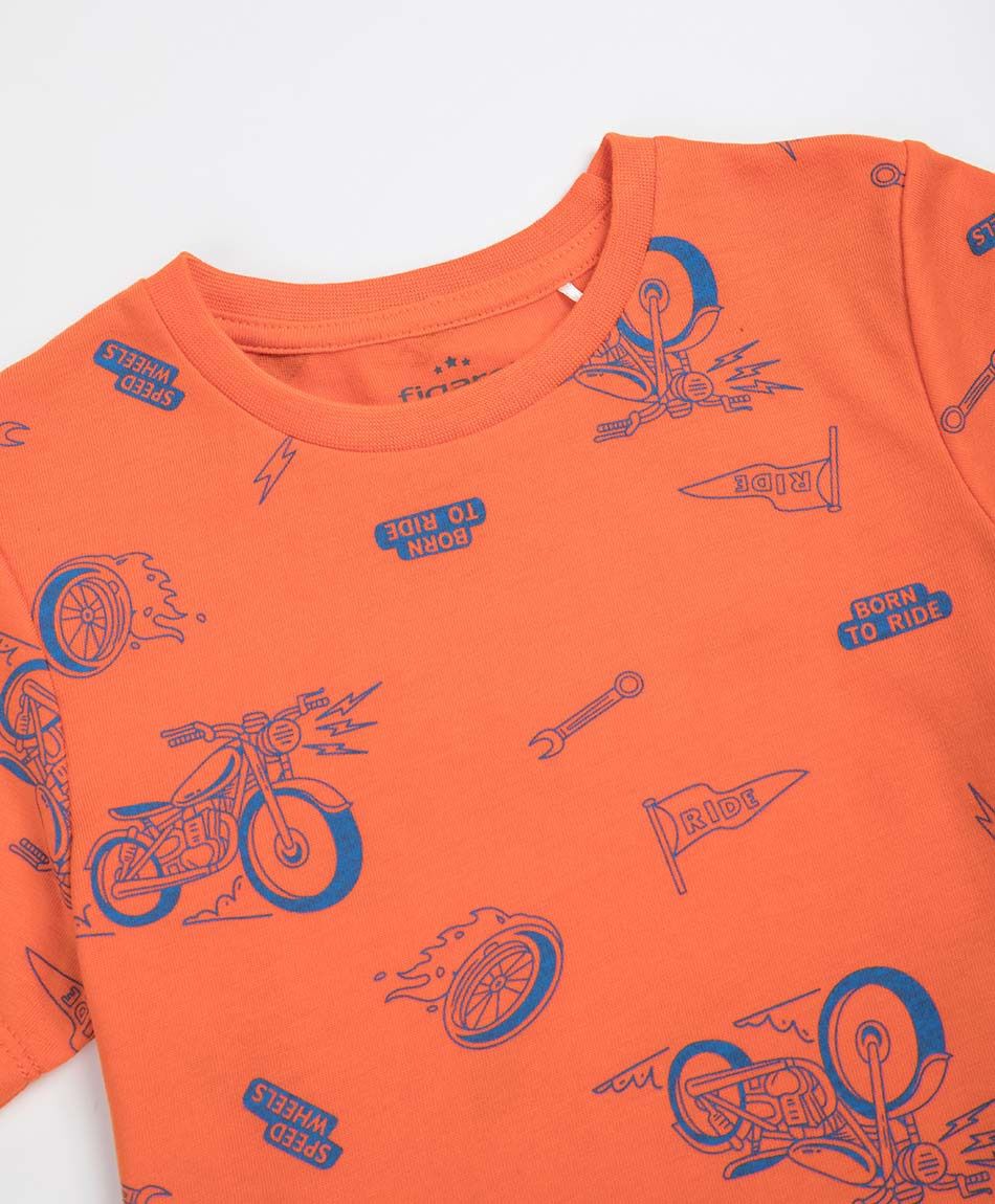 Remera beb&eacute; motos