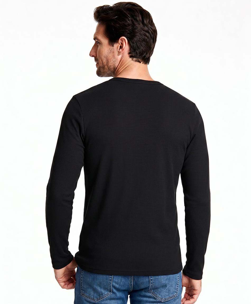 Camiseta hombre cuello redondo t&eacute;rmica