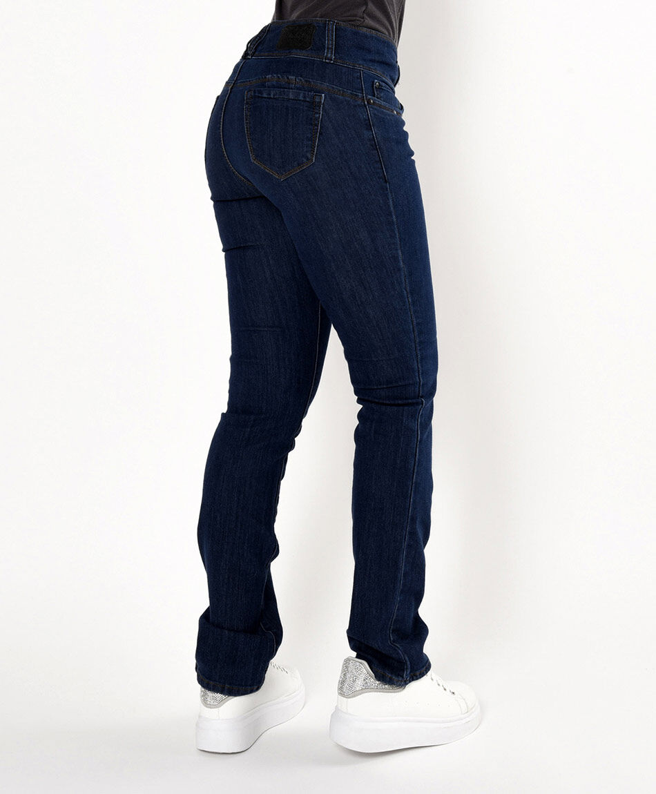 Jeans mujer tiro alto push up