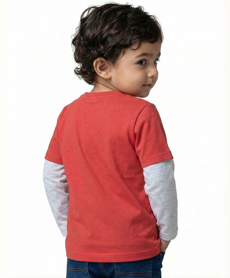 Remera beb&eacute; estampado feliz