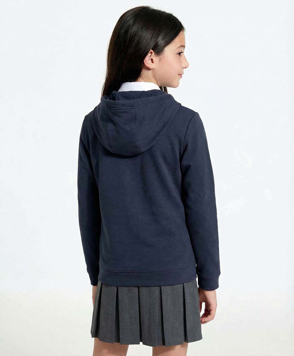 Buzo escolar gorro con dise&ntilde;o