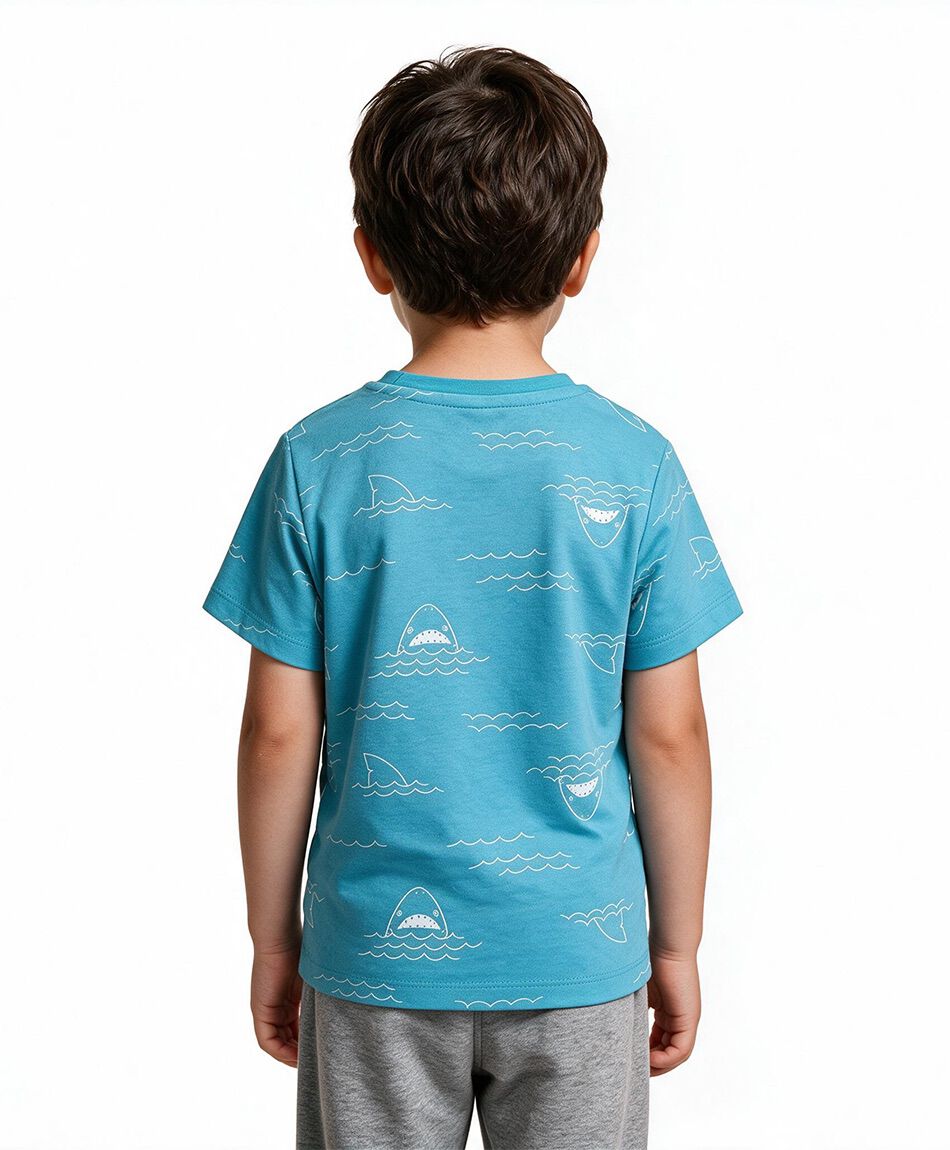 Remera beb&eacute; tiburones