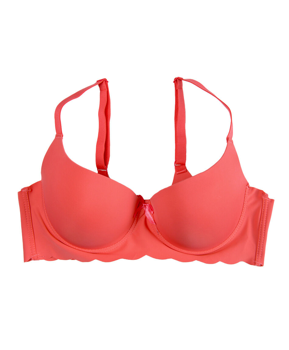 Corpi&ntilde;o mujer push up liso seamless colores