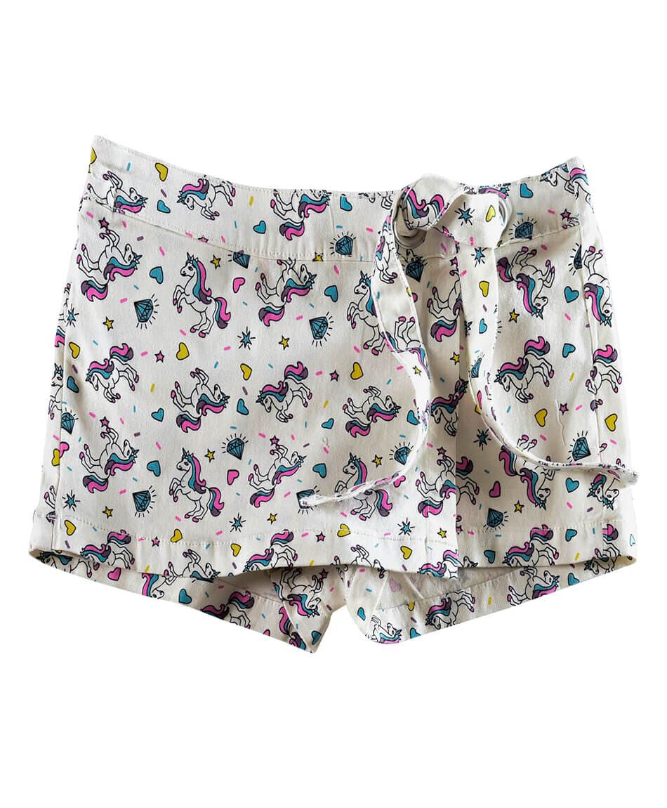 Short estampado