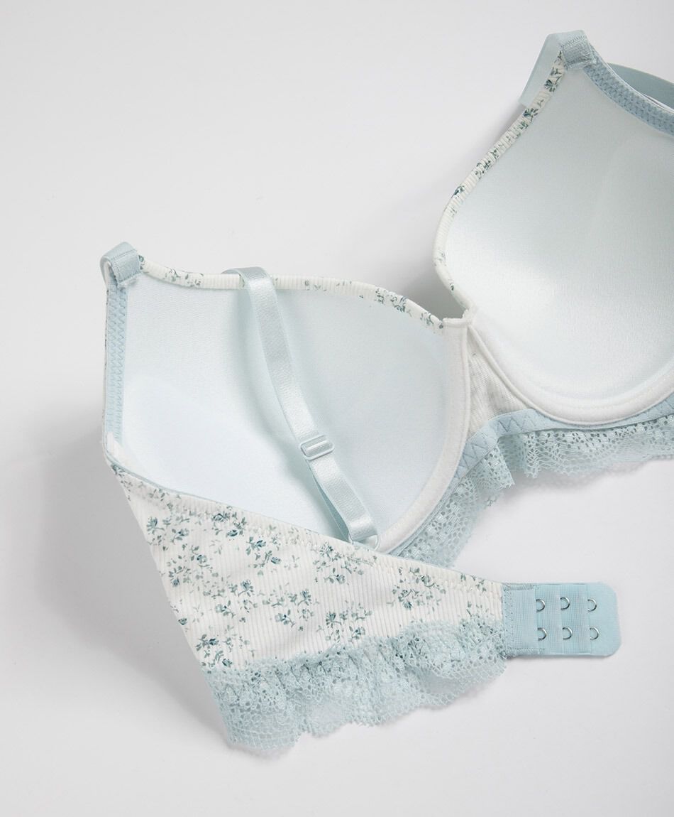 Corpi&ntilde;o mujer algod&oacute;n mini florcitas