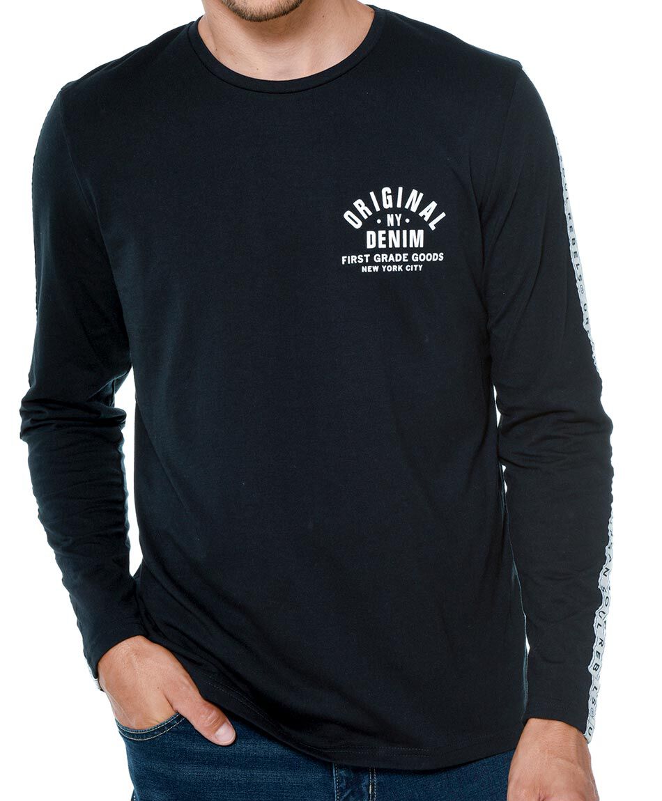 Polera manga larga