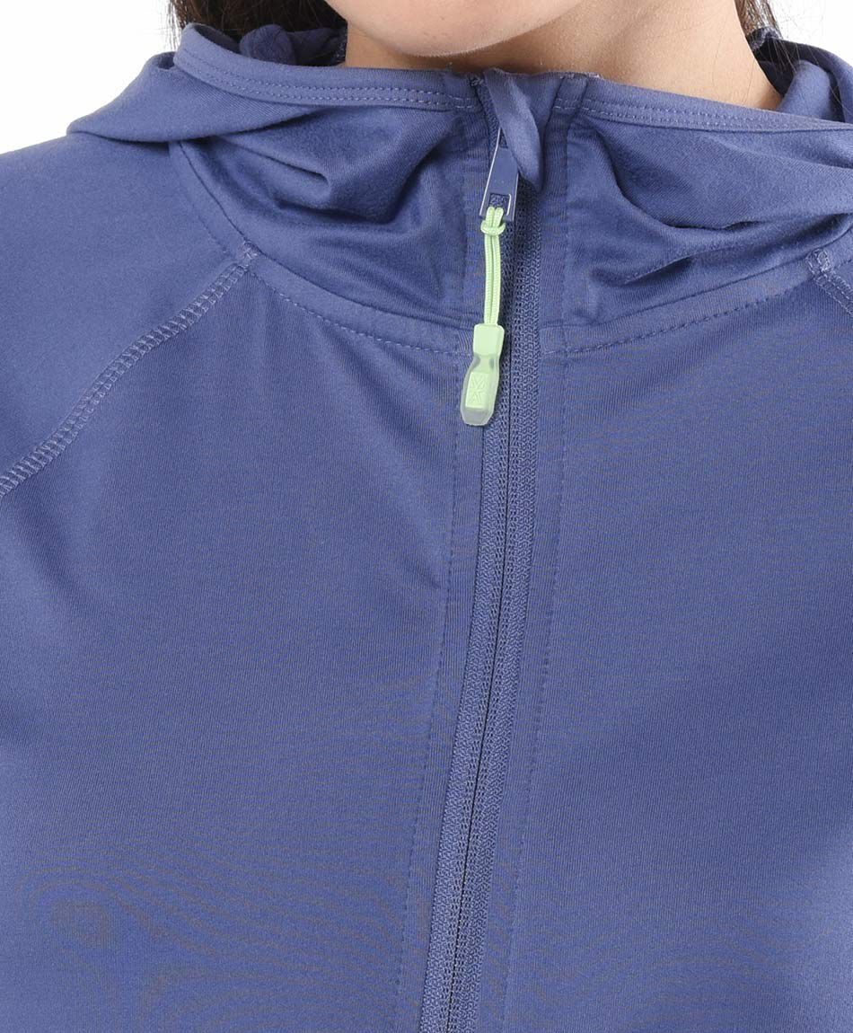 Buzo deportivo mujer azul
