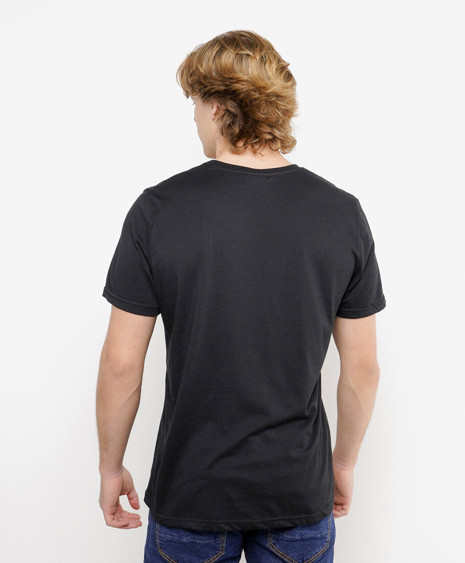 Remera hombre b&aacute;sica lisa