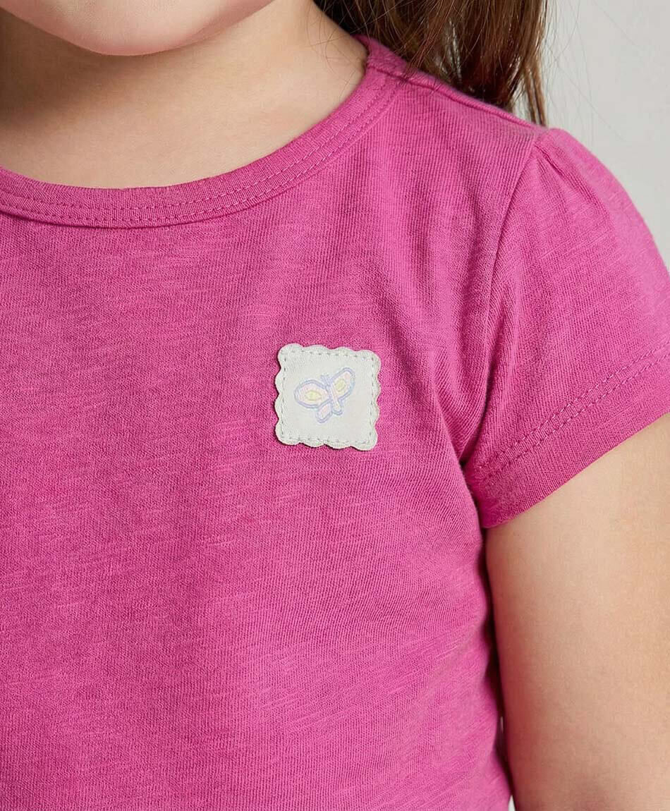 Remera beb&eacute; b&aacute;sica fucsia