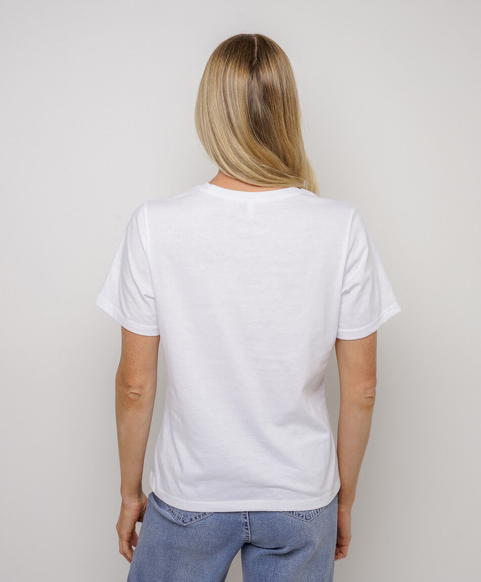 Remera mujer estamado sol