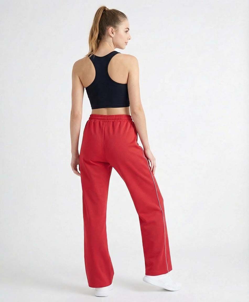 Pantal&oacute;n deportivo mujer rojo