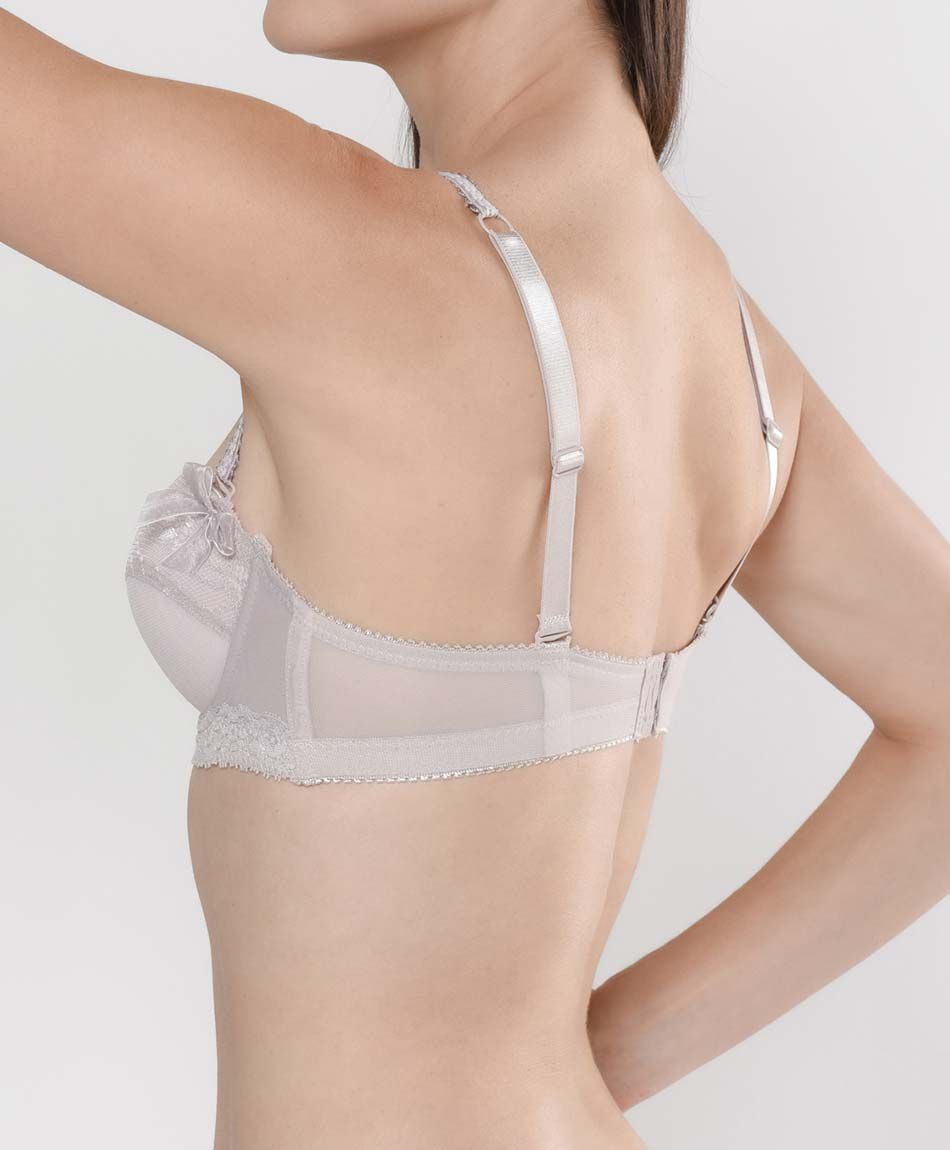Corpi&ntilde;o mujer encaje mesh strapless