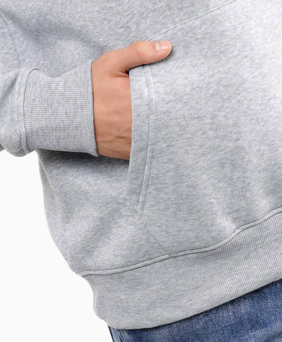 Buzo hombre liso grey