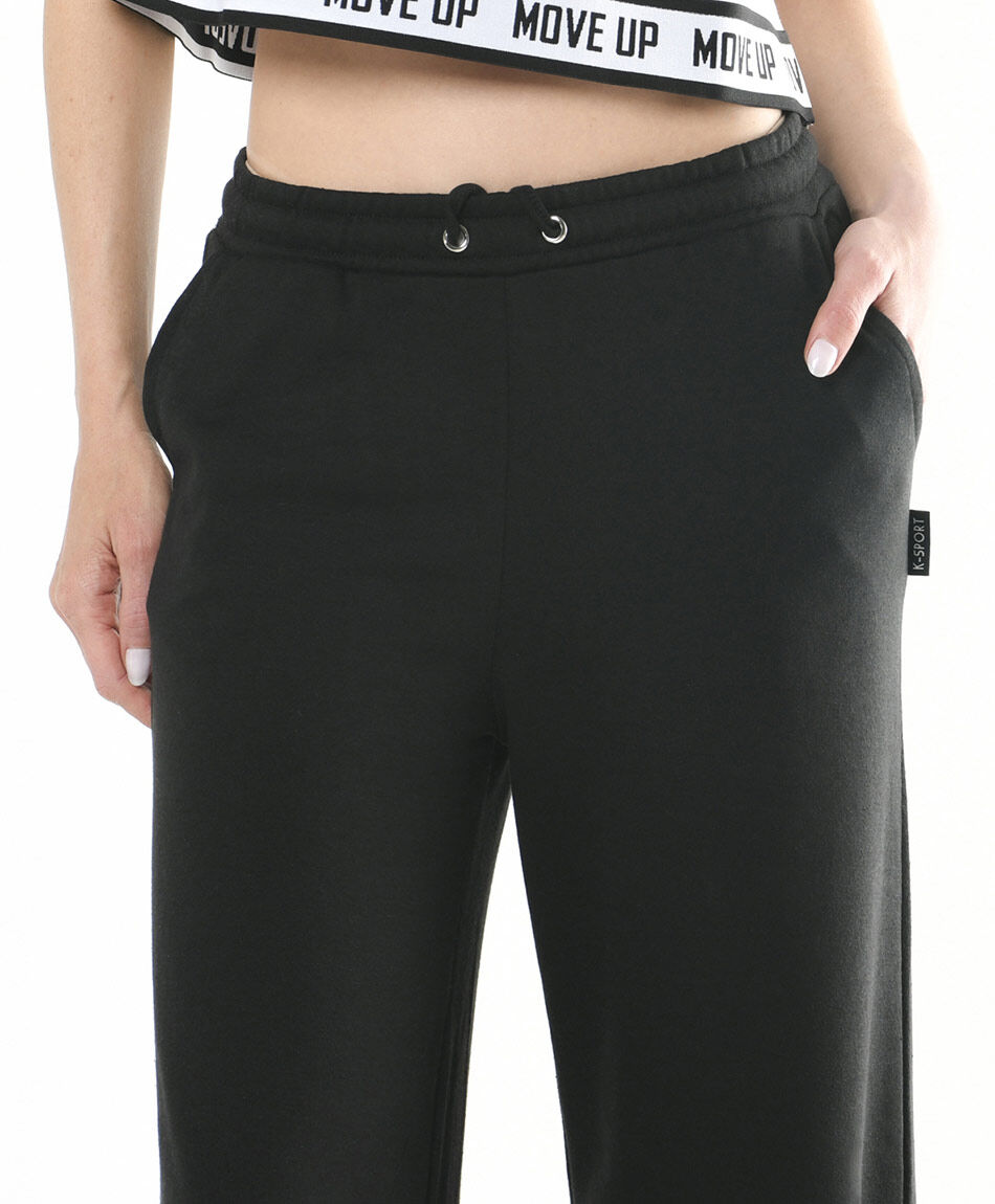 Pantal&oacute;n deportivo mujer liso wide