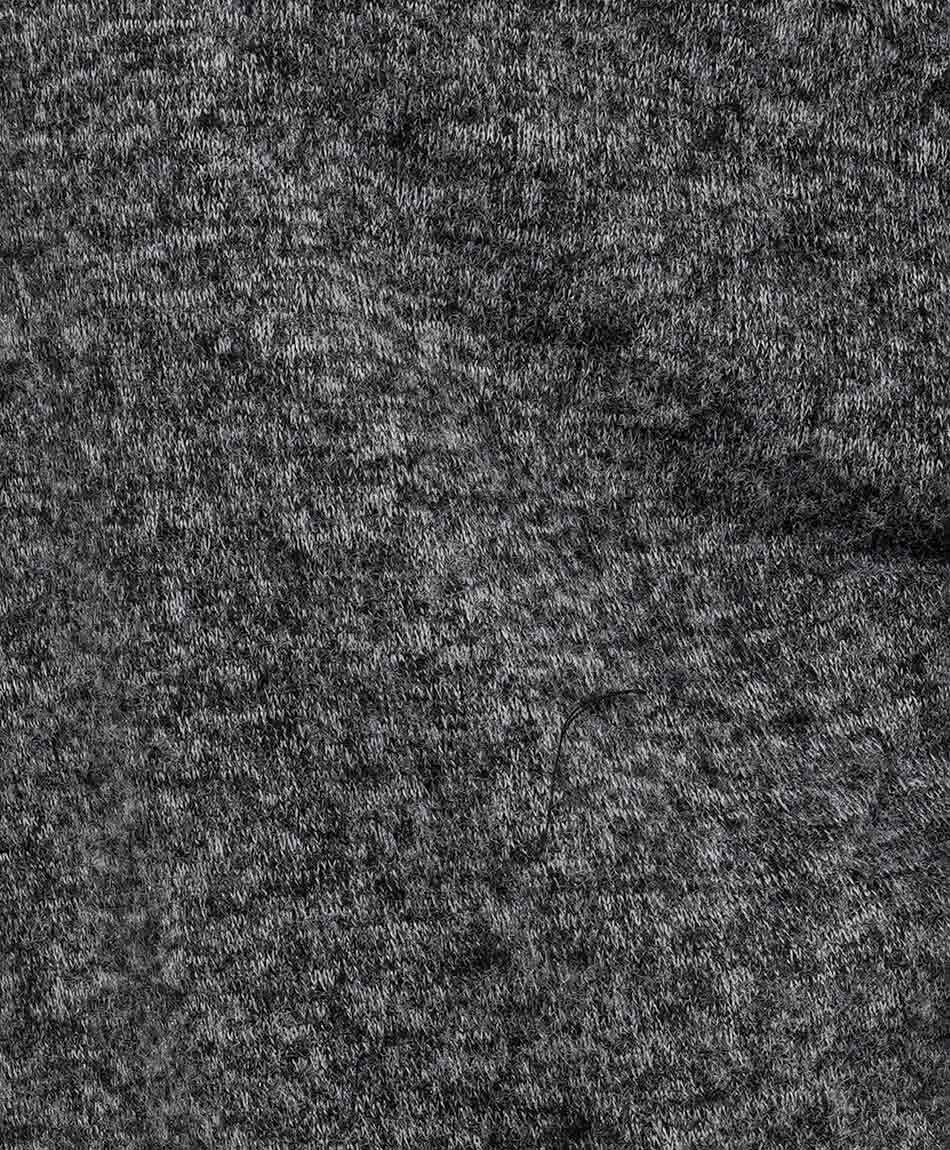 Polera mujer lanosa botones gris