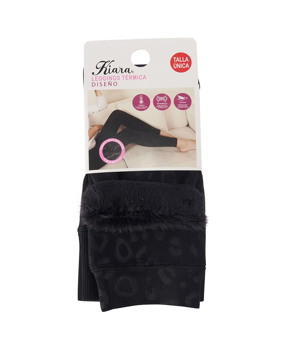 Panty mujer leggins t&eacute;rmicas animal print