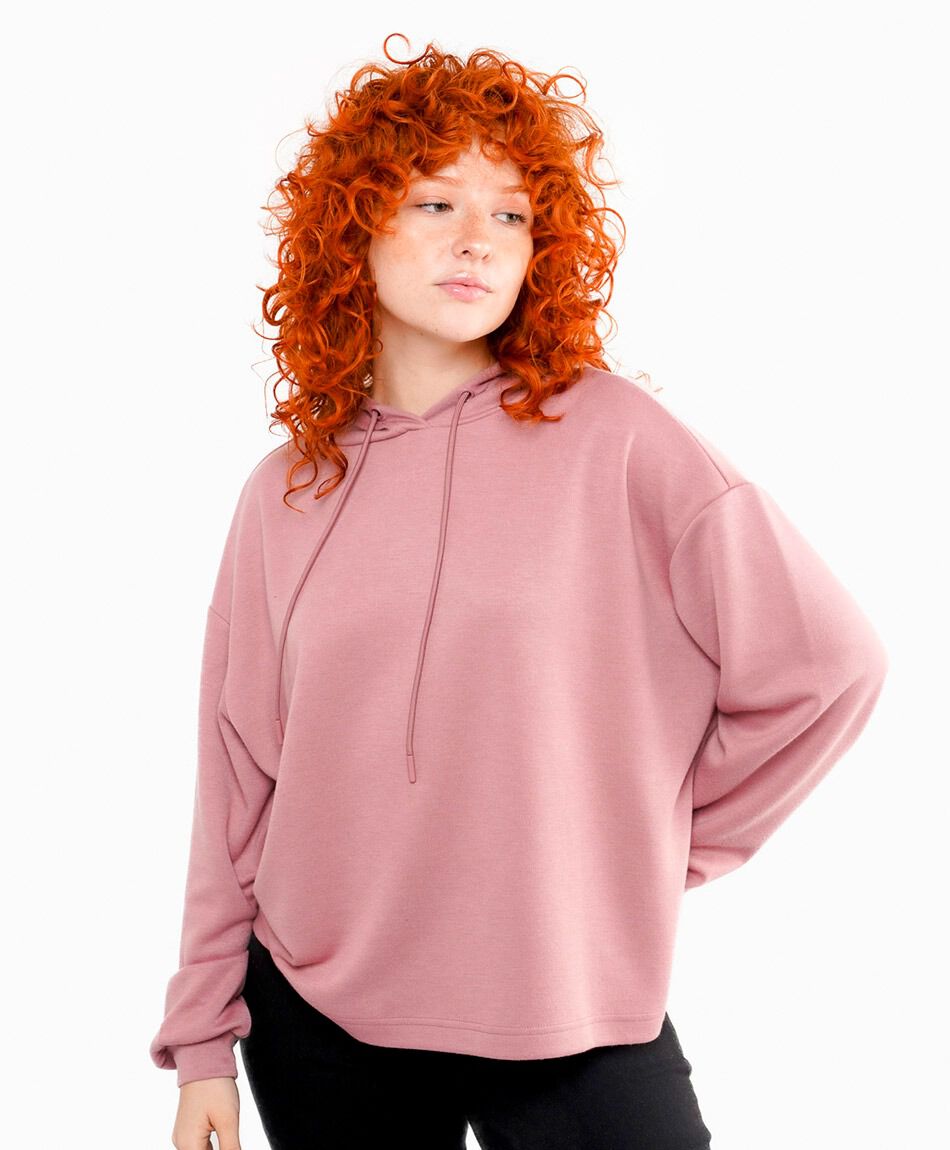 Buzo mujer liso pink