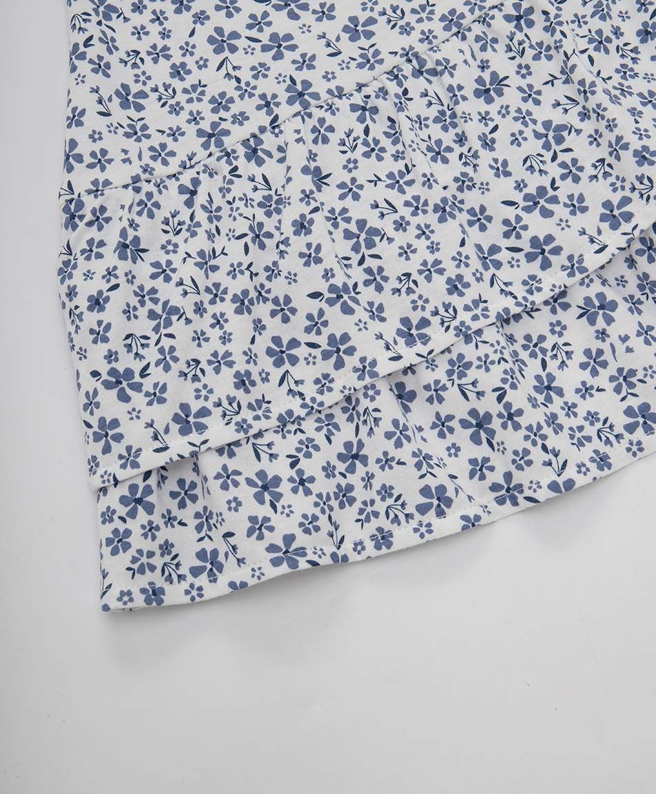Falda ni&ntilde;a print floreado