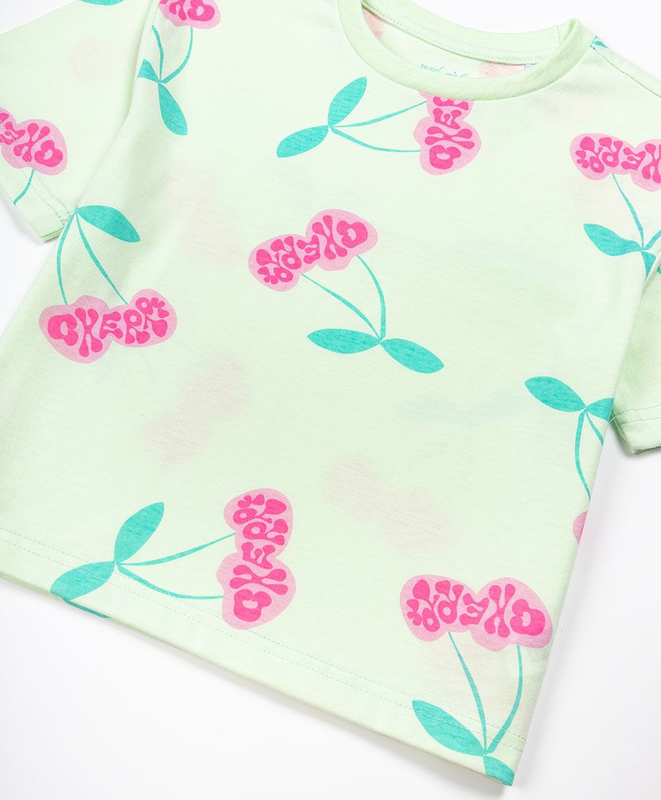 Remera ni&ntilde;a guindas