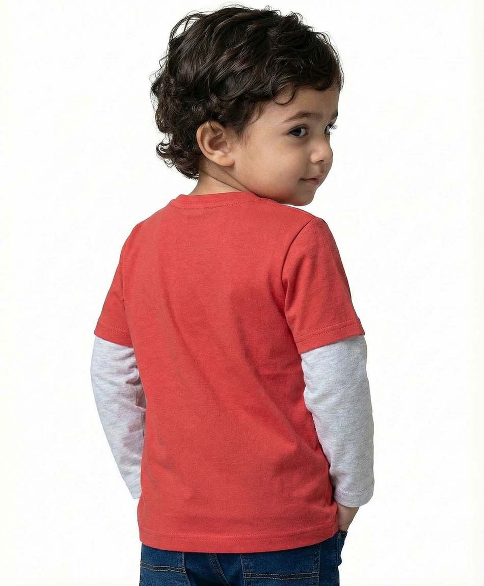 Remera beb&eacute; estampado feliz