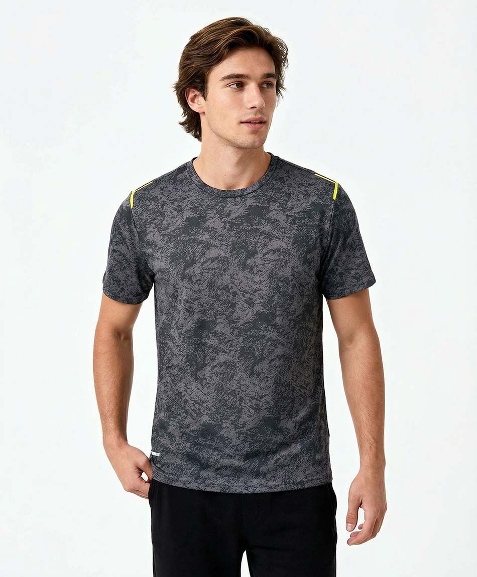 Remera deportiva hombre full print