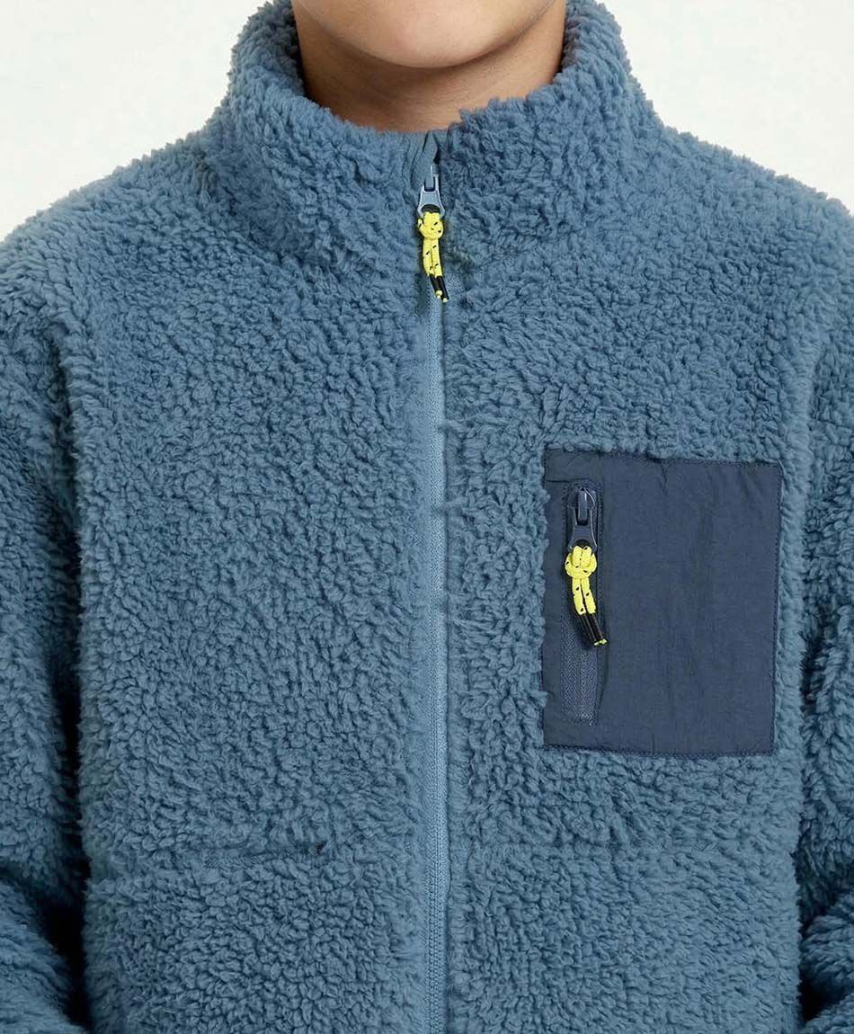 Buzo ni&ntilde;o chiporro azul