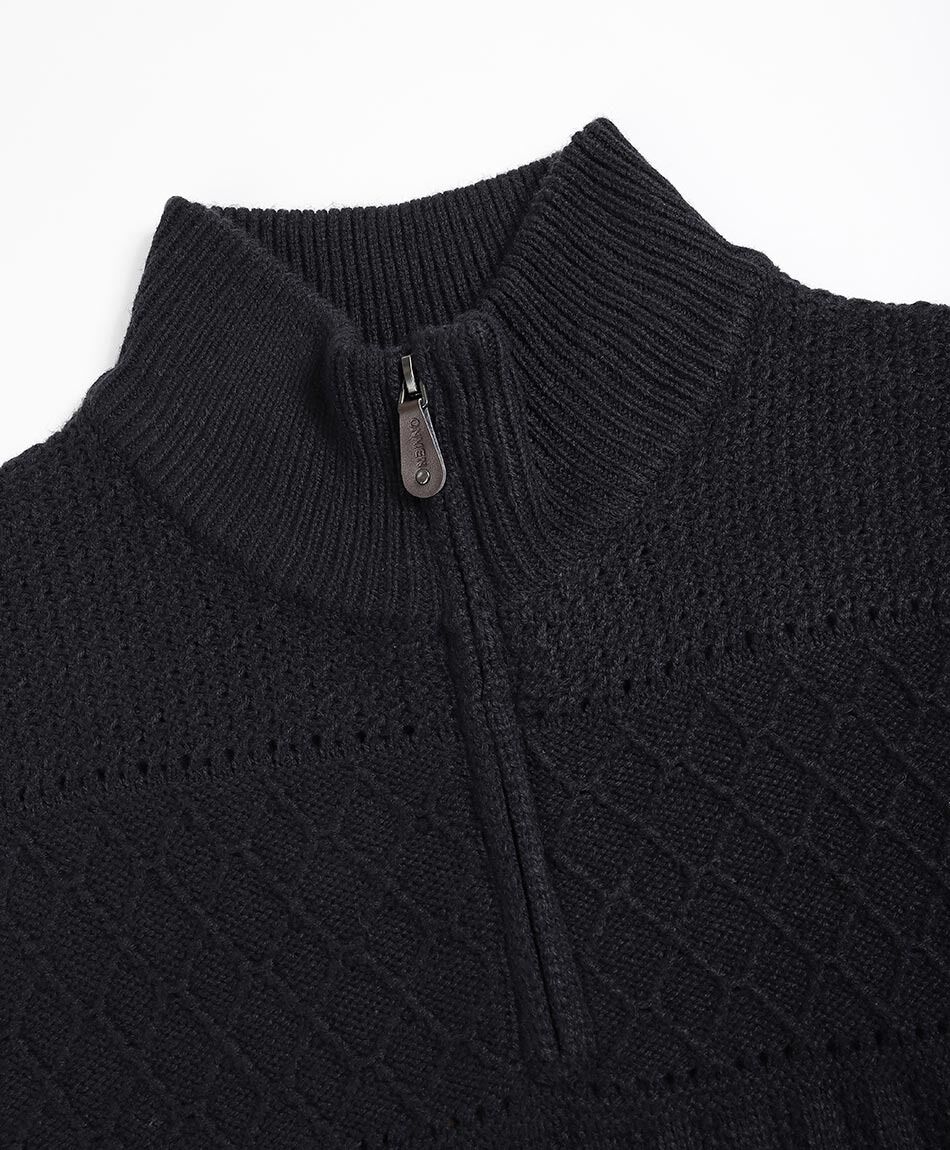 Sweater hombre hz navy trenzado