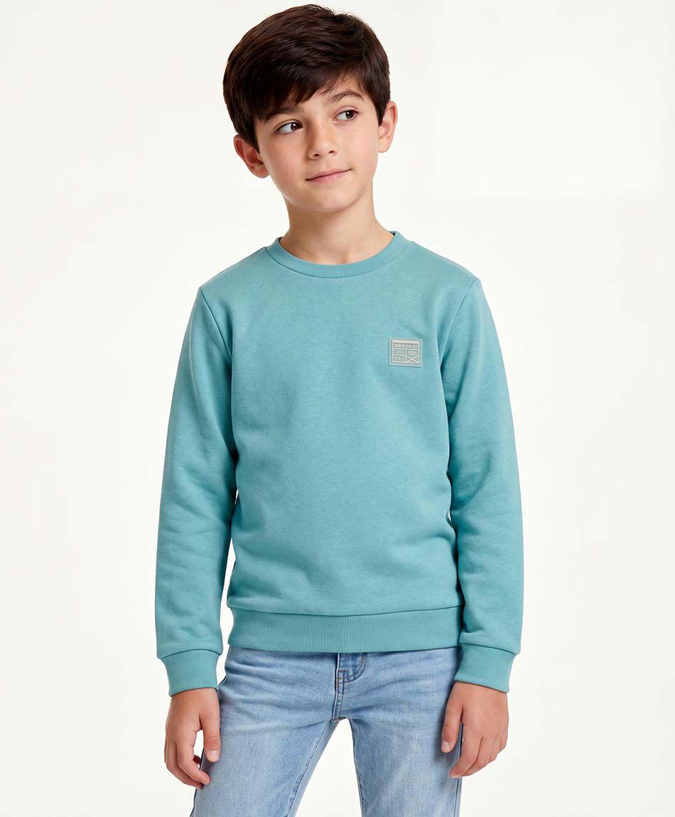 Buzo ni&ntilde;o celeste