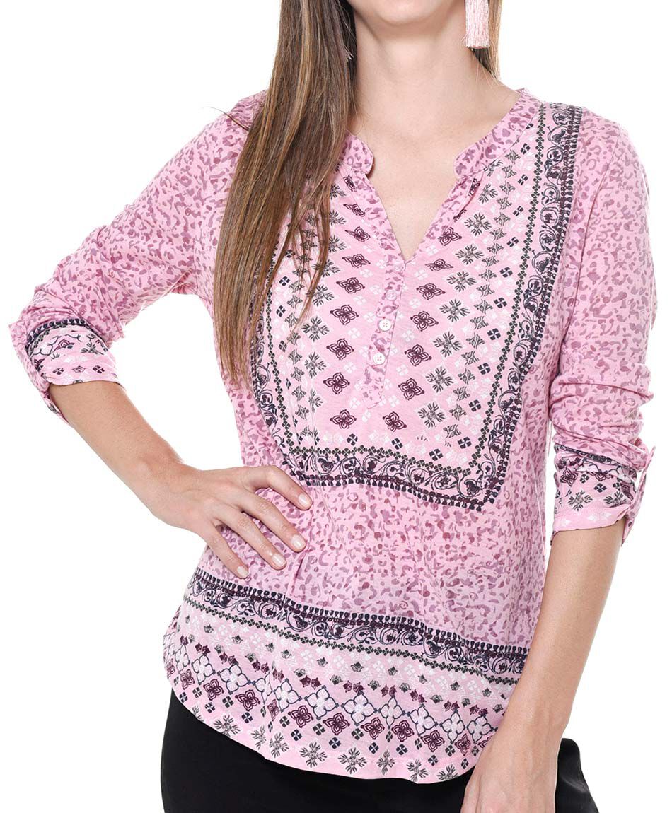 Polera estampada