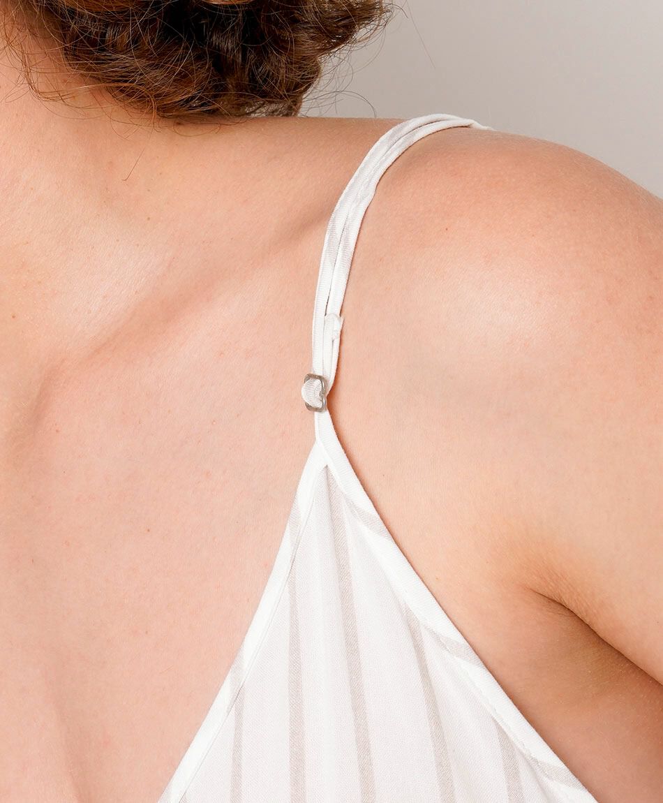 Vestido mujer rayas pretina cintura