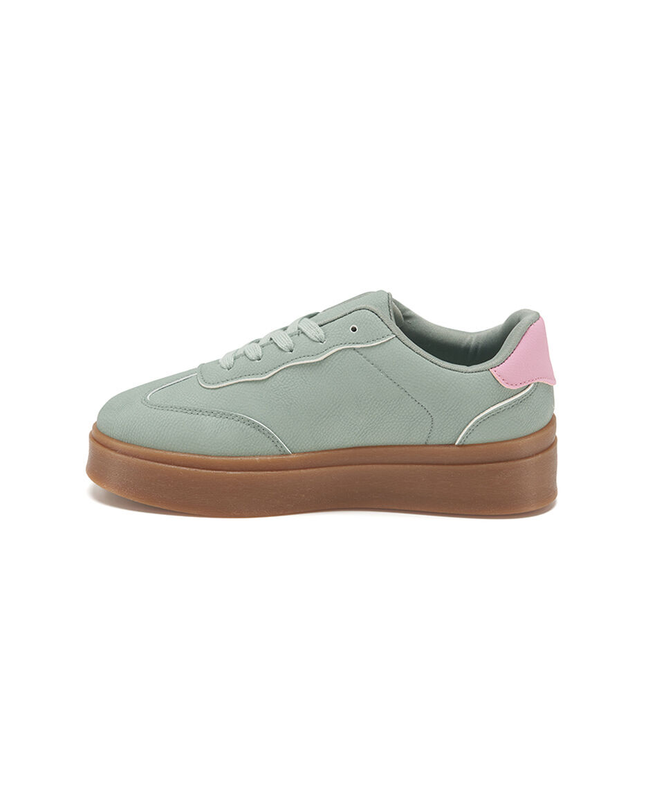 Zapatilla mujer vintage mint