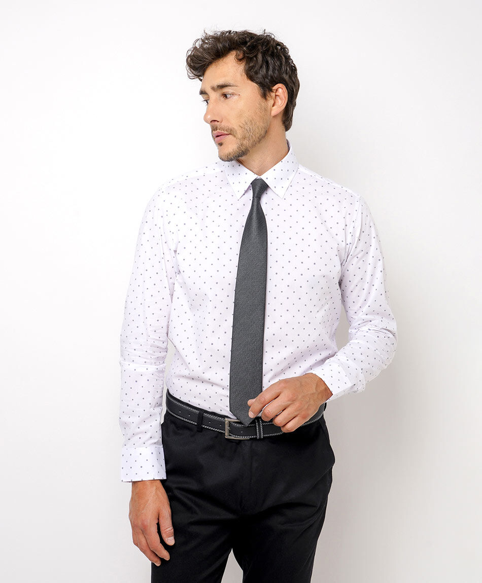 Camisa hombre formal dise&ntilde;o figura