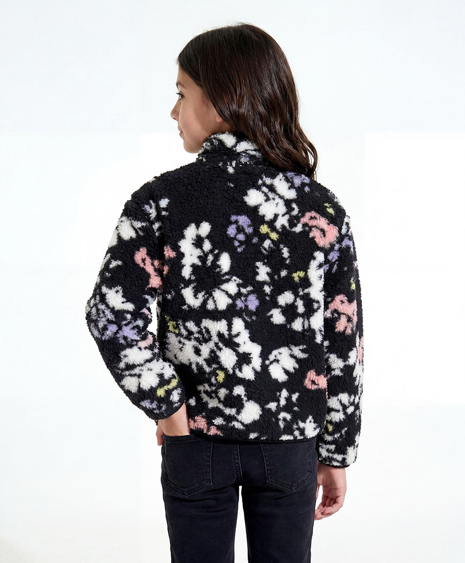 Buzo ni&ntilde;a sherpas black