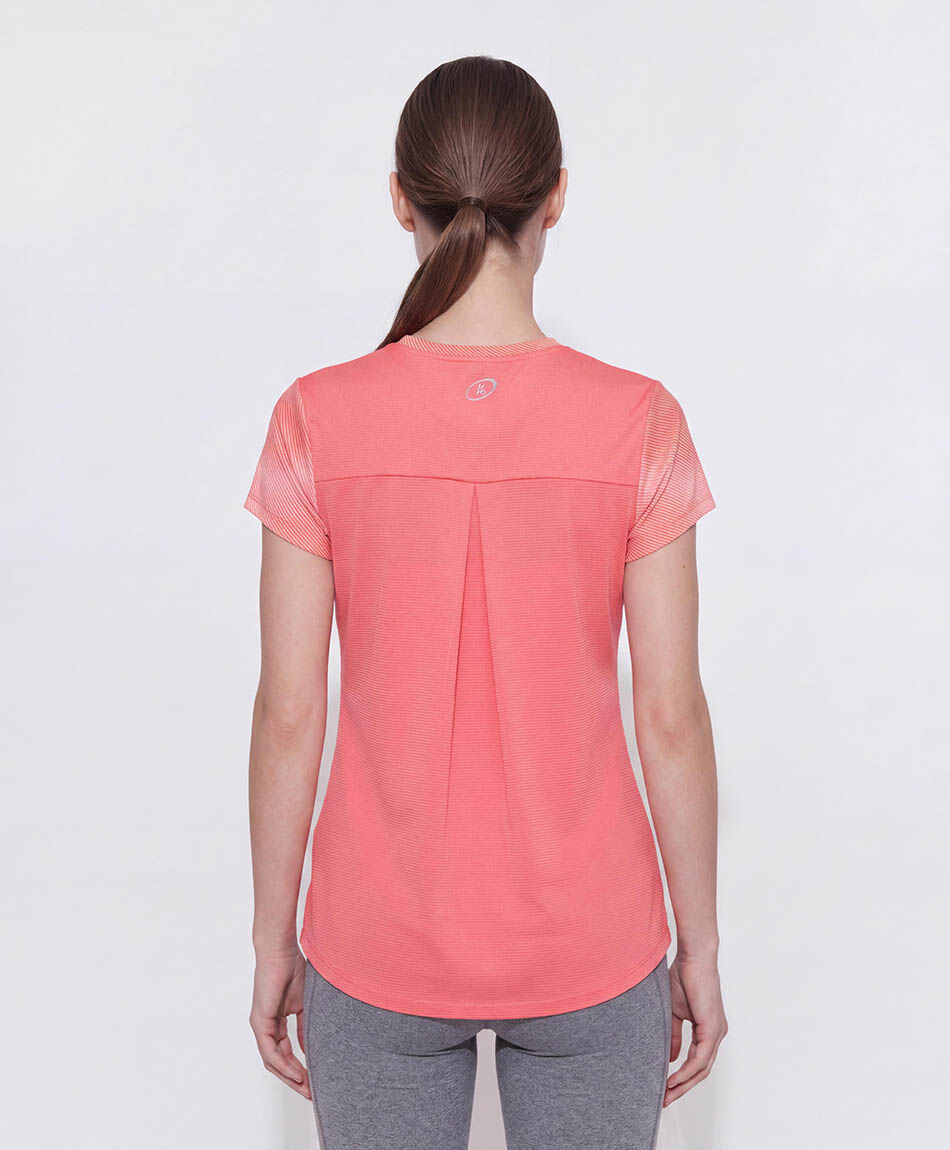 Remera deportiva mujer dise&ntilde;o mix