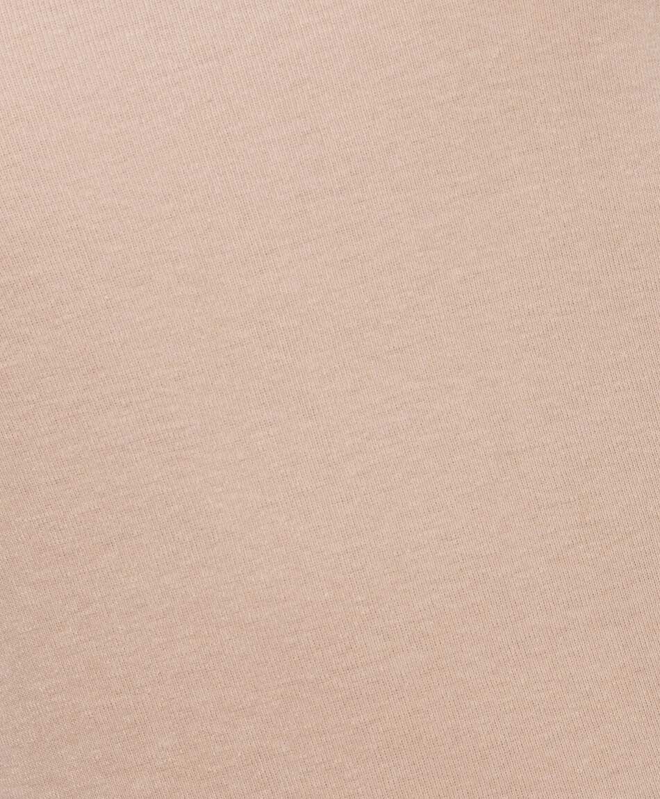 Remera mujer manga larga cl&aacute;sica beige