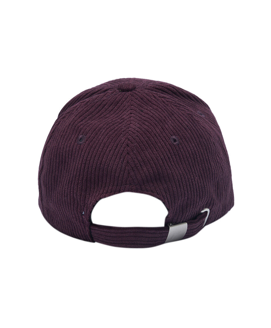 Jockey mujer textura lineal burdeo