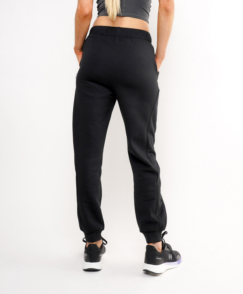 Pantal&oacute;n deportivo mujer jogger negro