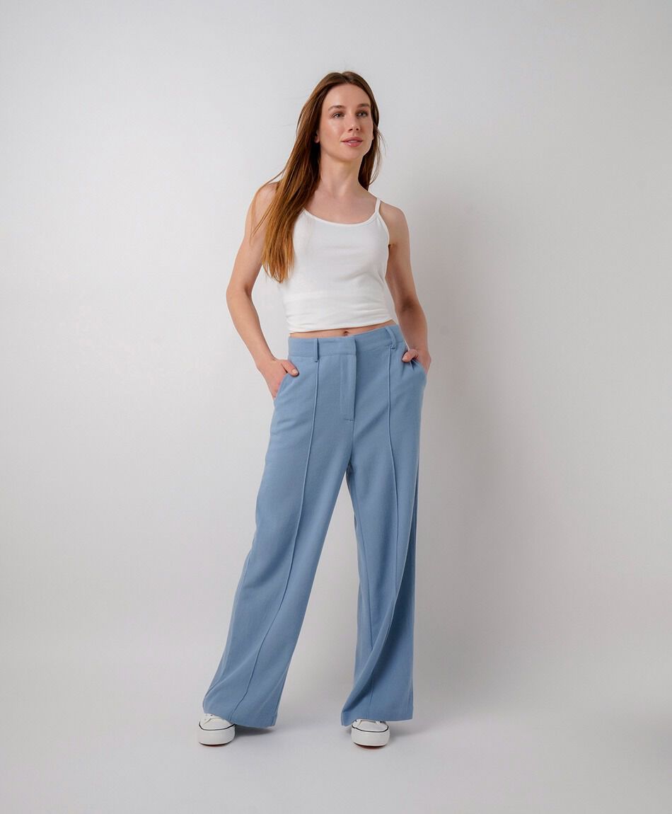 Pantal&oacute;n mujer lino