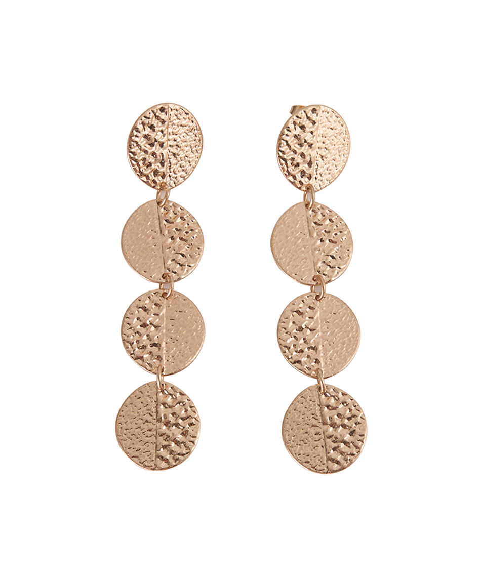 Aros mujer gold coin