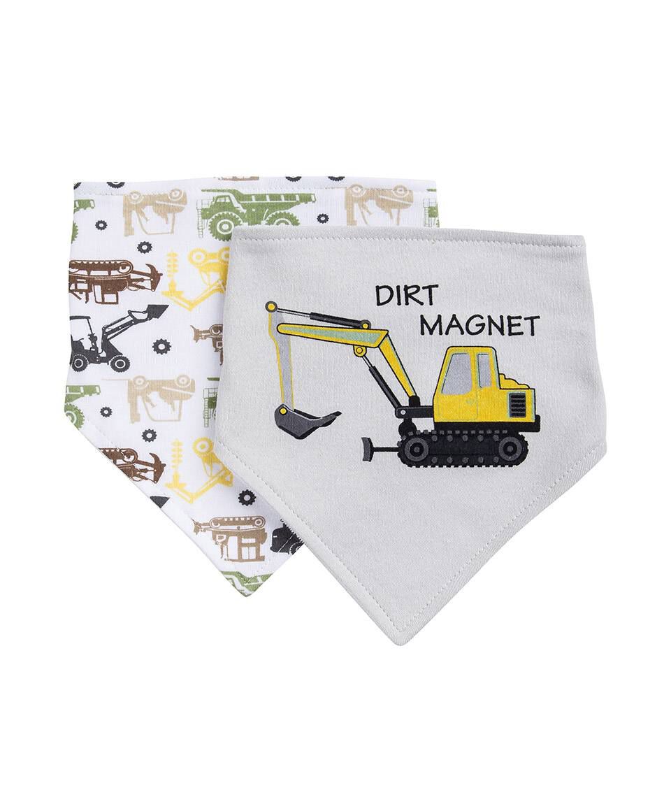 Pack 2 baberos beb&eacute;s maquinas