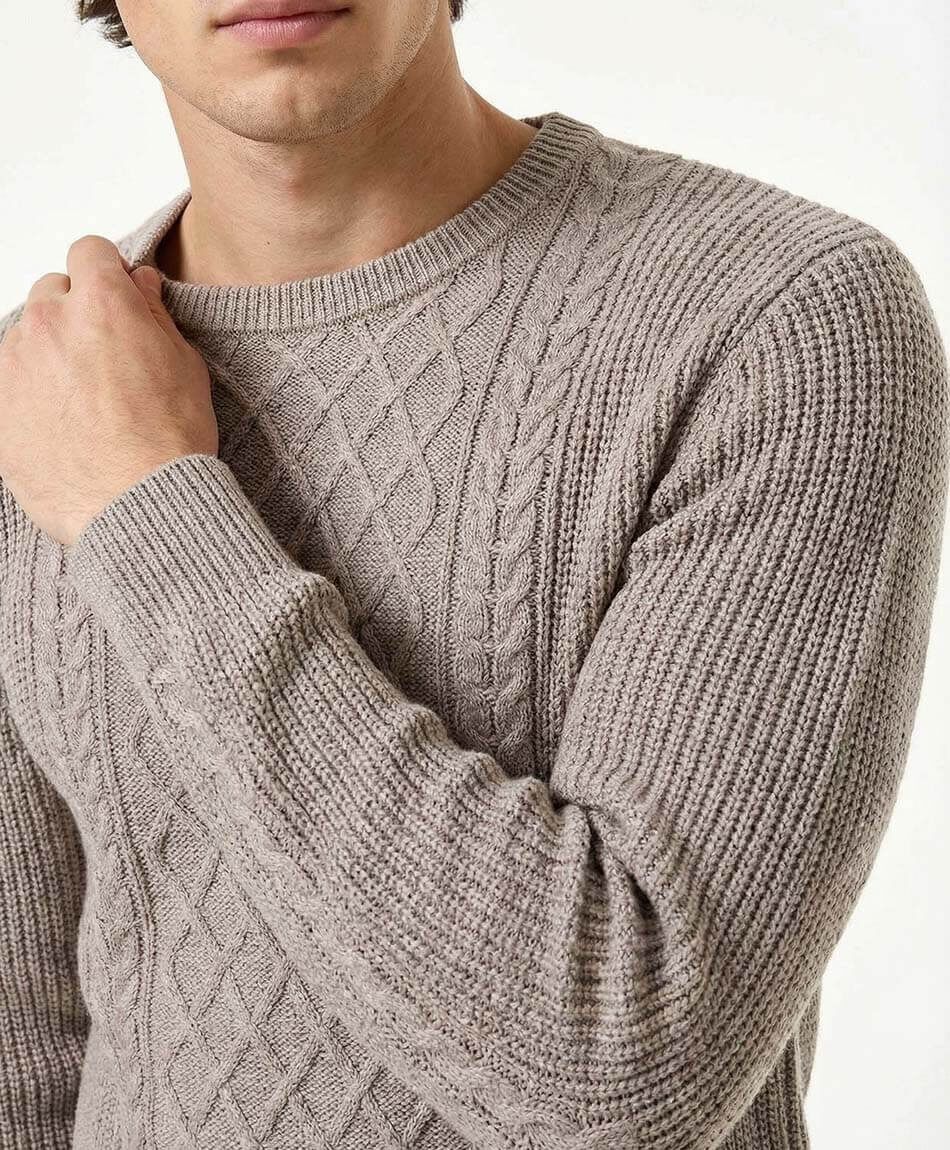 Sweater hombre jacquard