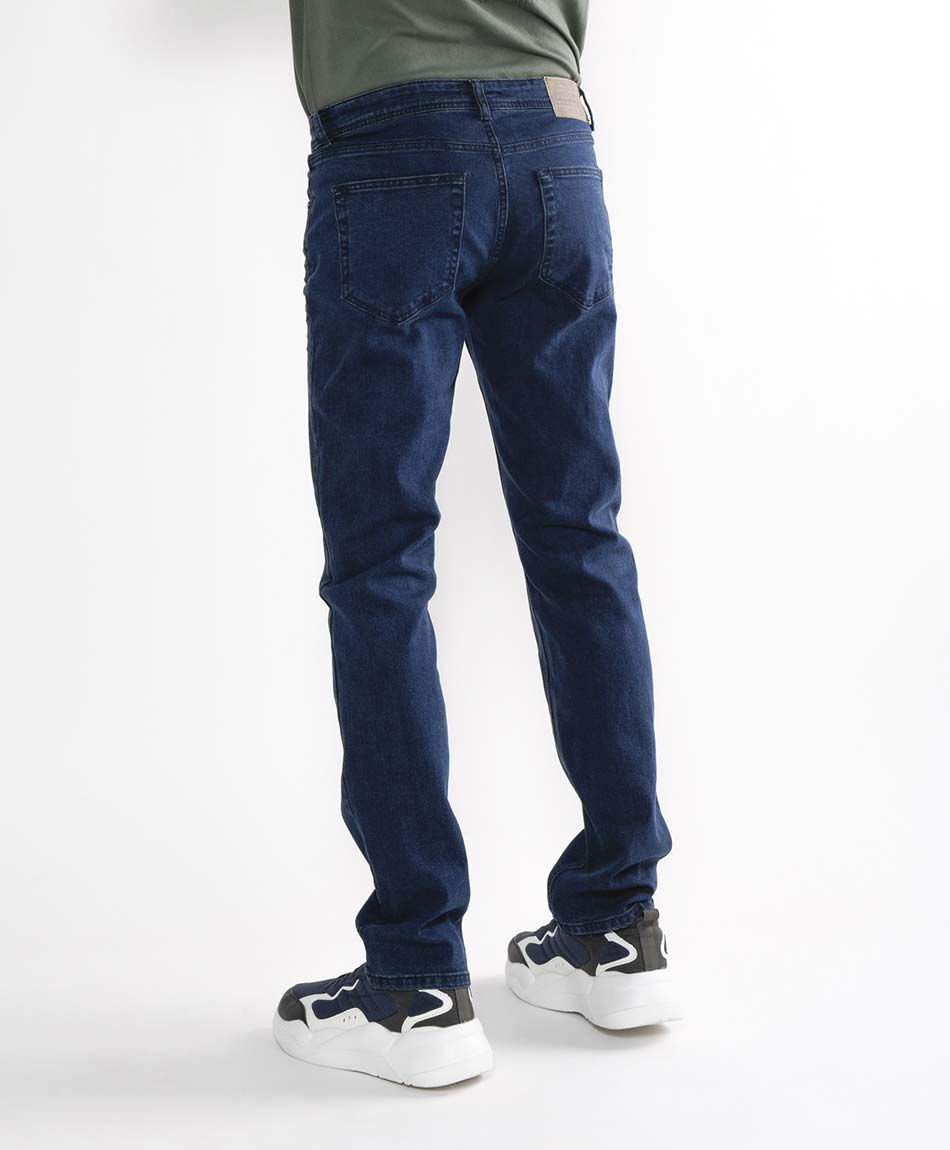 Jeans hombre cl&aacute;sico slim fit