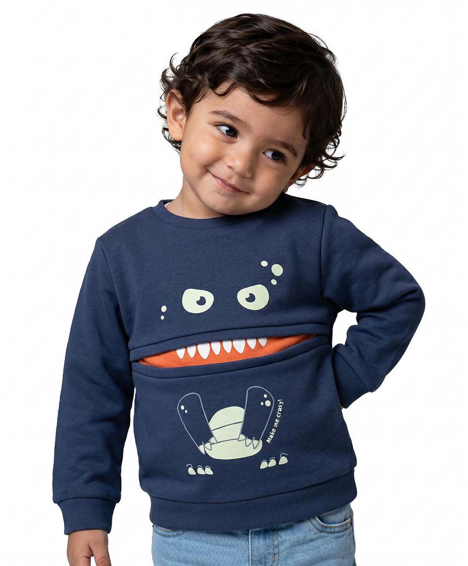 Buzo beb&eacute; dise&ntilde;o monstruo