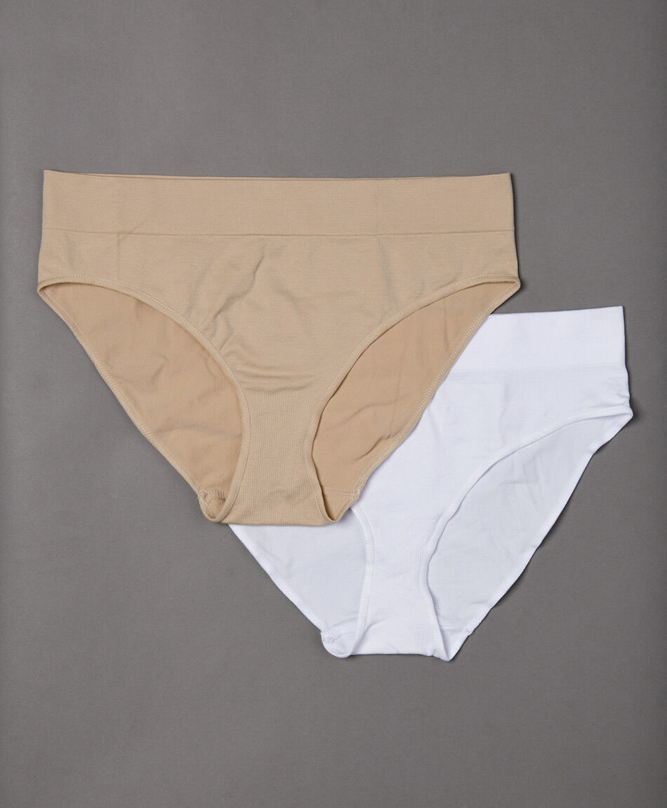 Pack 2 bombachas mujer altos seamless