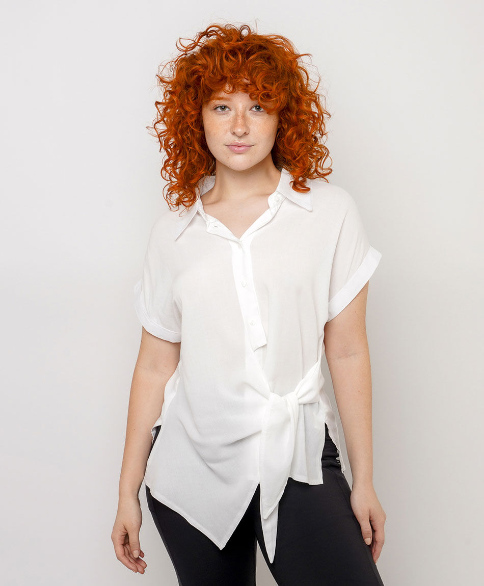 Camisa mujer modelo mo&ntilde;o white