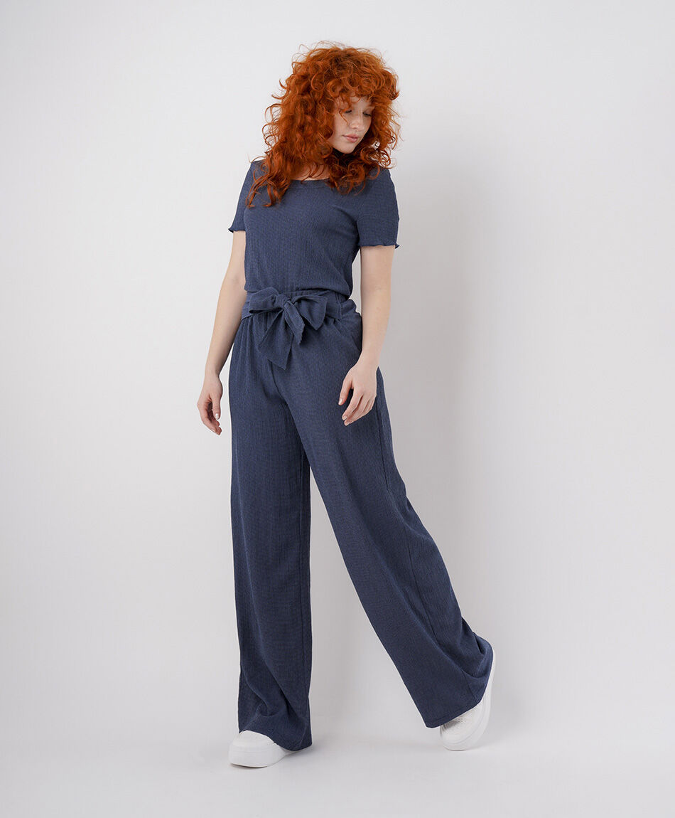 Remera mujer textura vichi