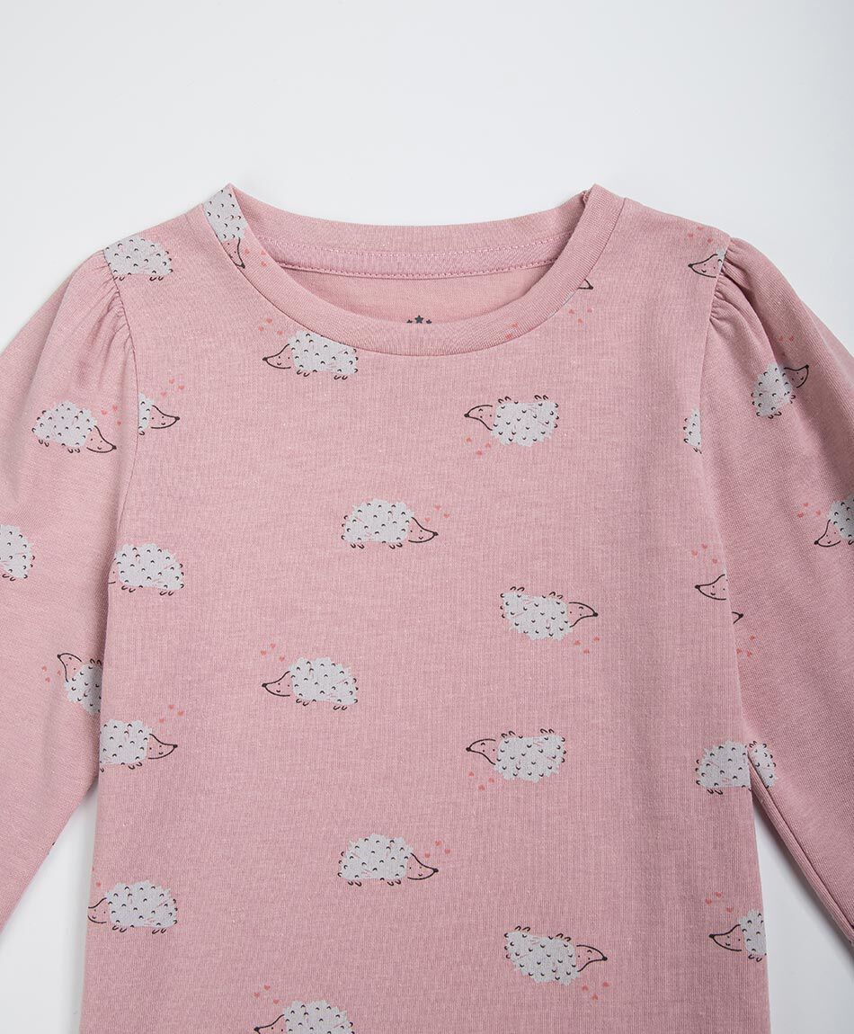 Remera beb&eacute; erizos